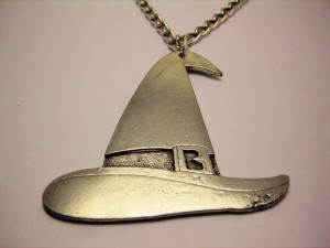 Witch Hat Necklace